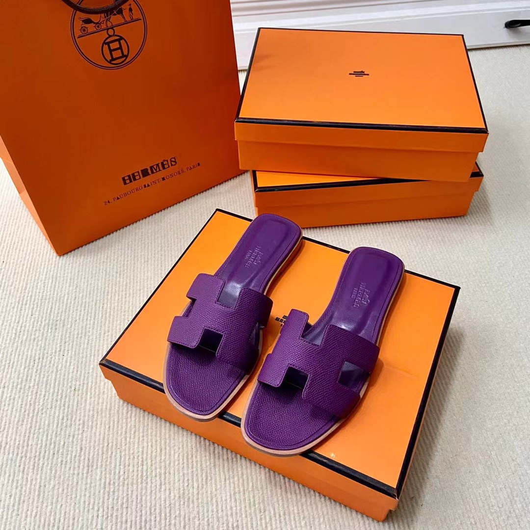 에르메스 올수공 오란 슬리퍼 샌들 앱송 98